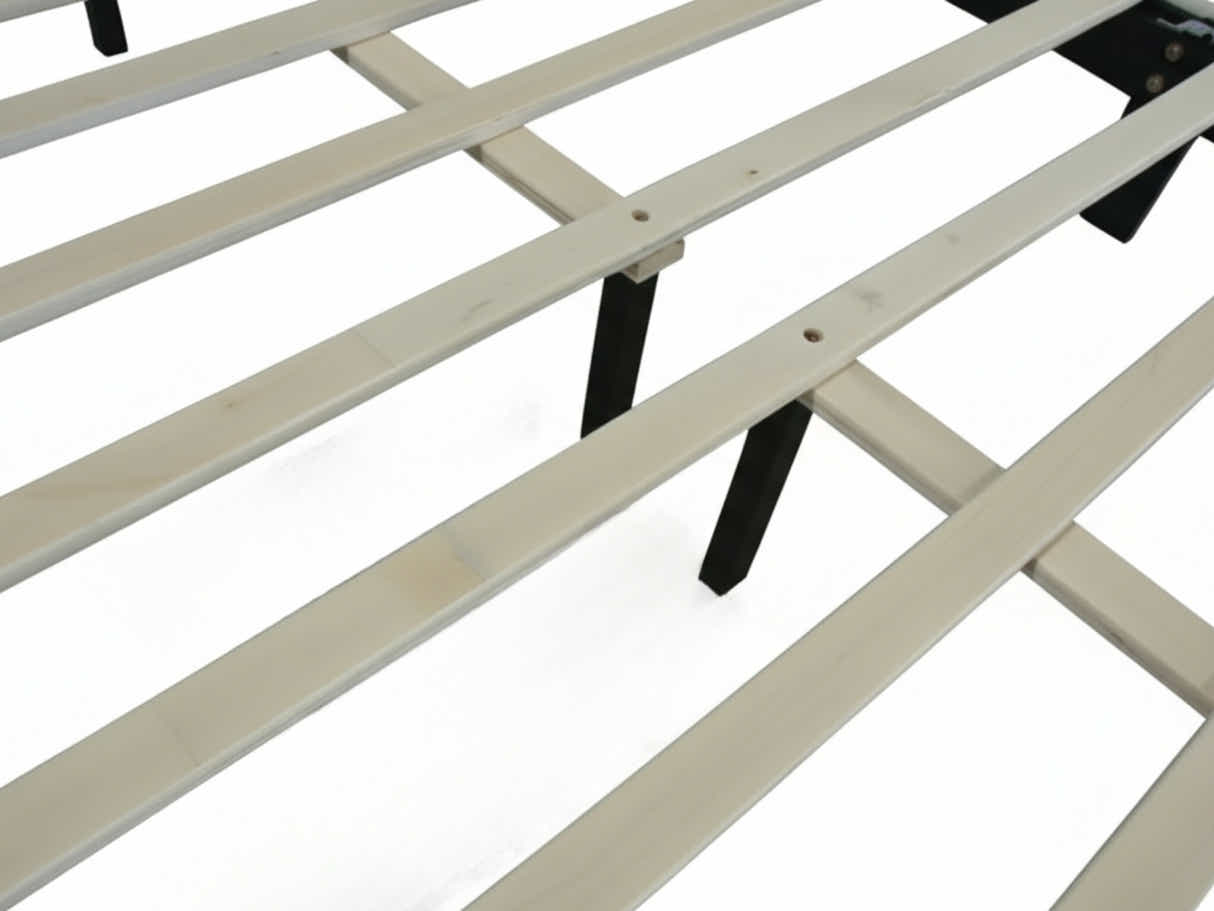 Galenia Bed Frame Beige - Double