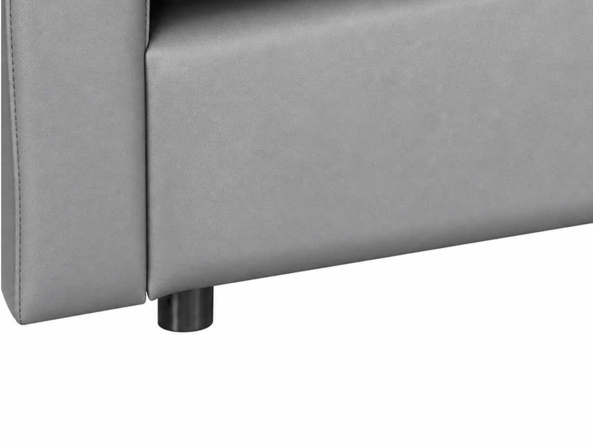 Sonya 6 Seater Modular Sofa PU - Grey
