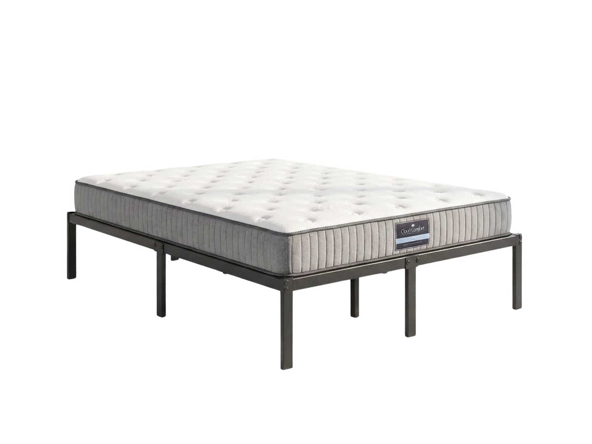 Xclusive Metal Platform Bed & FIRM23 Mattress - Double