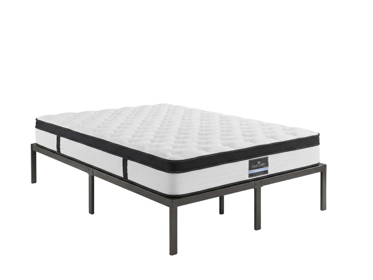 Xclusive Metal Platform Bed & G31 Mattress - Double