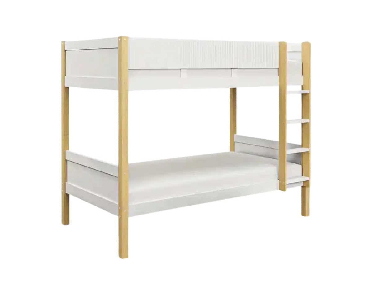 Mateo Bunk Bed - Oak & White
