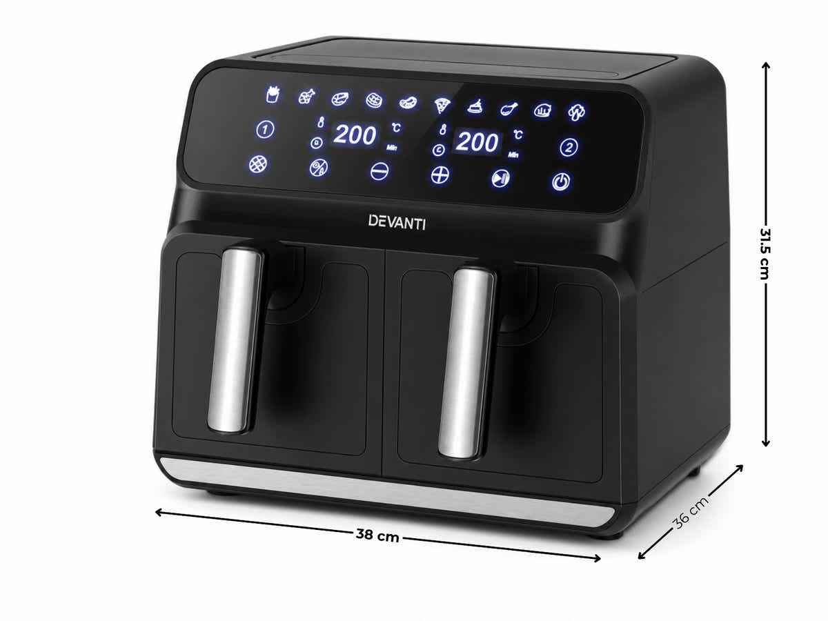 Air Fryer 8L Dual Zone Fryers
