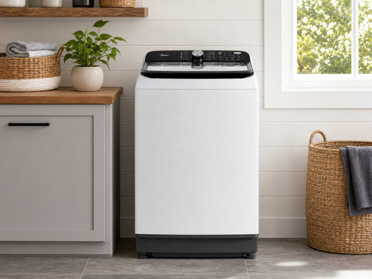 Midea 10kg top loader Rear control Washing Machine
