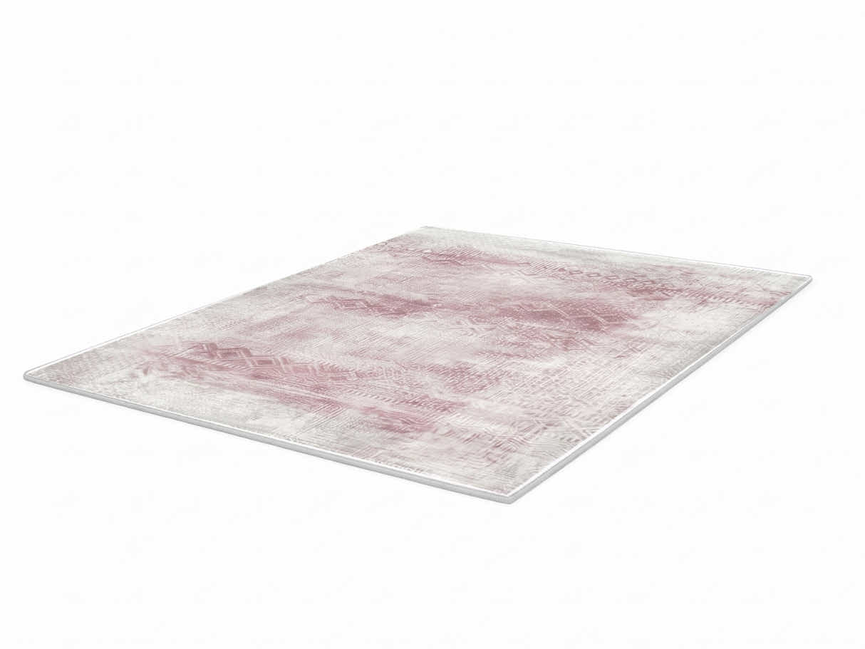 Printed Rug 200cm x 300cm - Maroon Brown