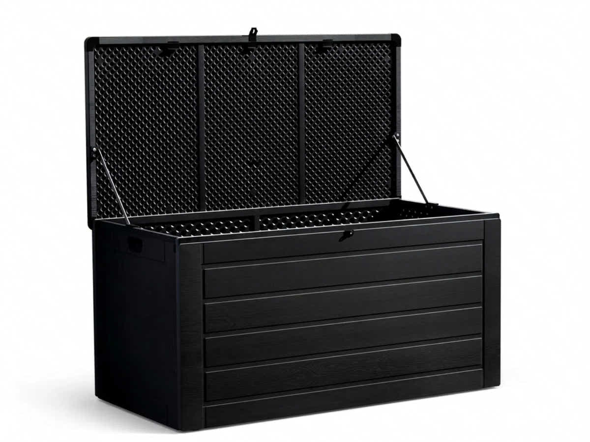 Outdoor Storage Box 680L - Black