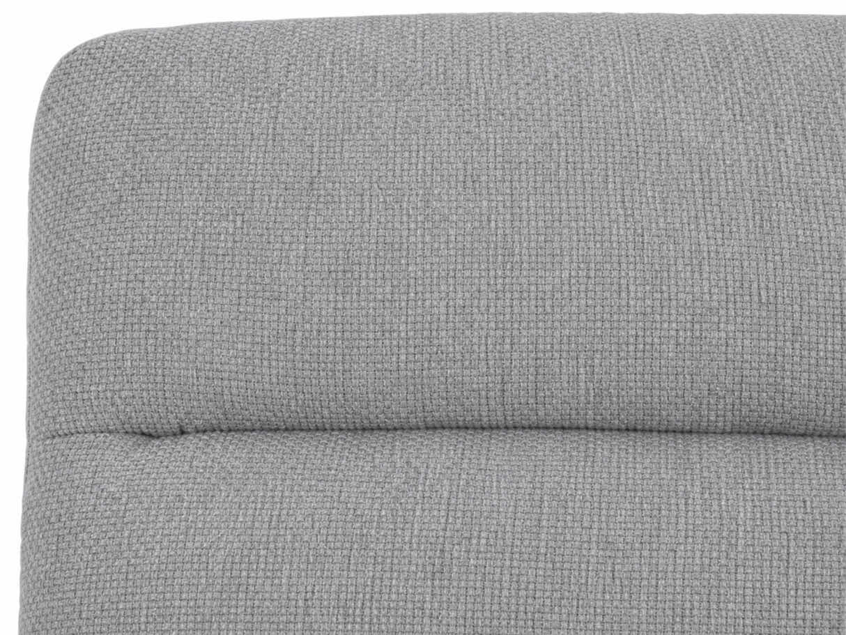 Delano Sectional Linen Sofa with Right Chaise - Grey