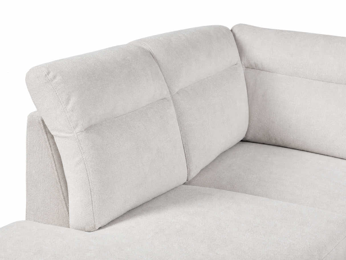 Delano Sectional Linen Sofa with Left Chaise - Beige