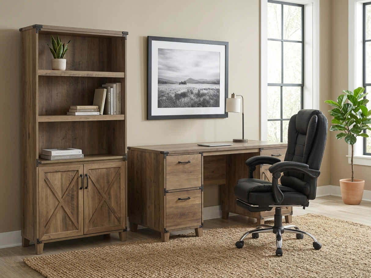 Modern Study Room Combo - 3 Piece