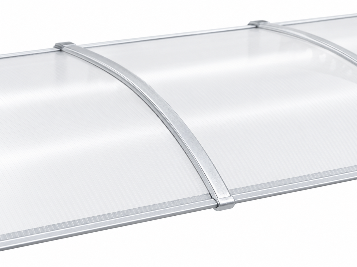 Grey Frame Window Awning 150cm x 400cm