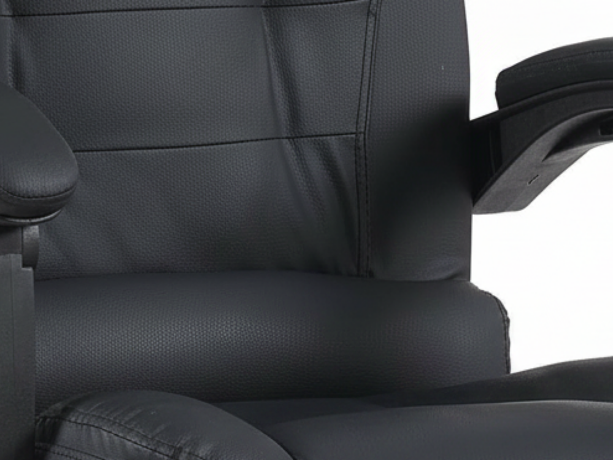 Hermia Massage Office Chair PVC - Black