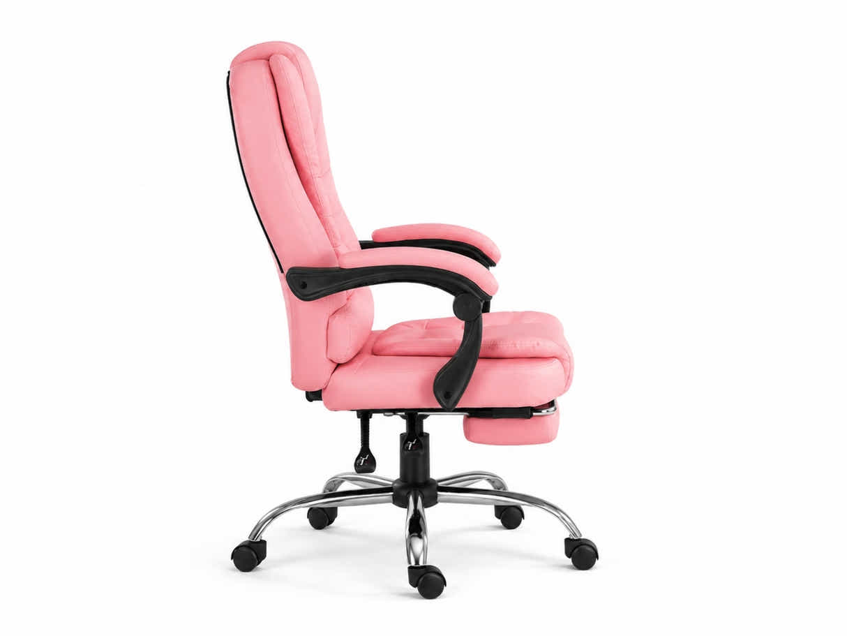 Hermia Massage Office Chair PVC - Pink