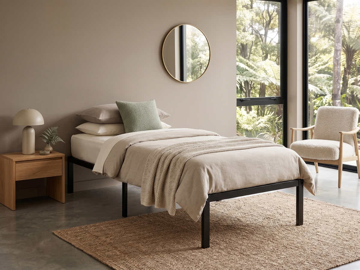 DS Xclusive Metal Platform Bed Frame - Long Single