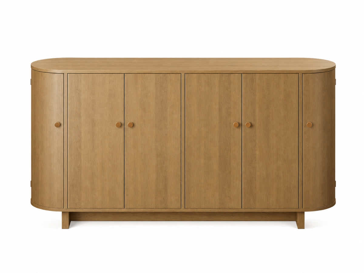 Oak Buffet Cabinet - 160 cm