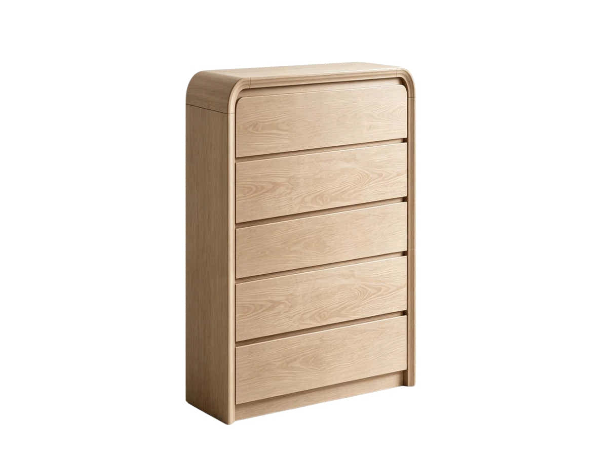 DS Talen 5-Drawer Tallboy - Wood