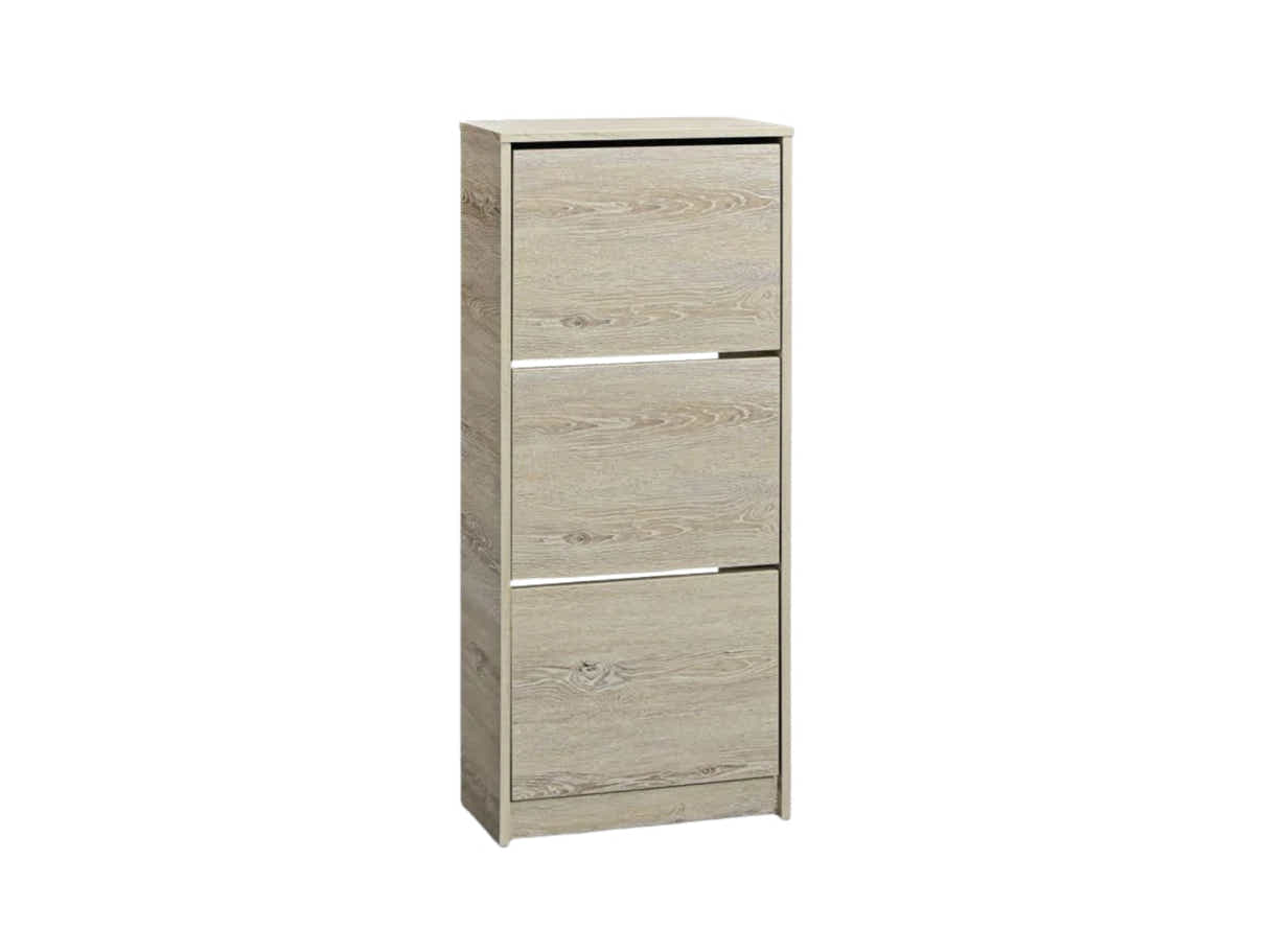 Enkel 3-Drawer Shoe Rack - Oak