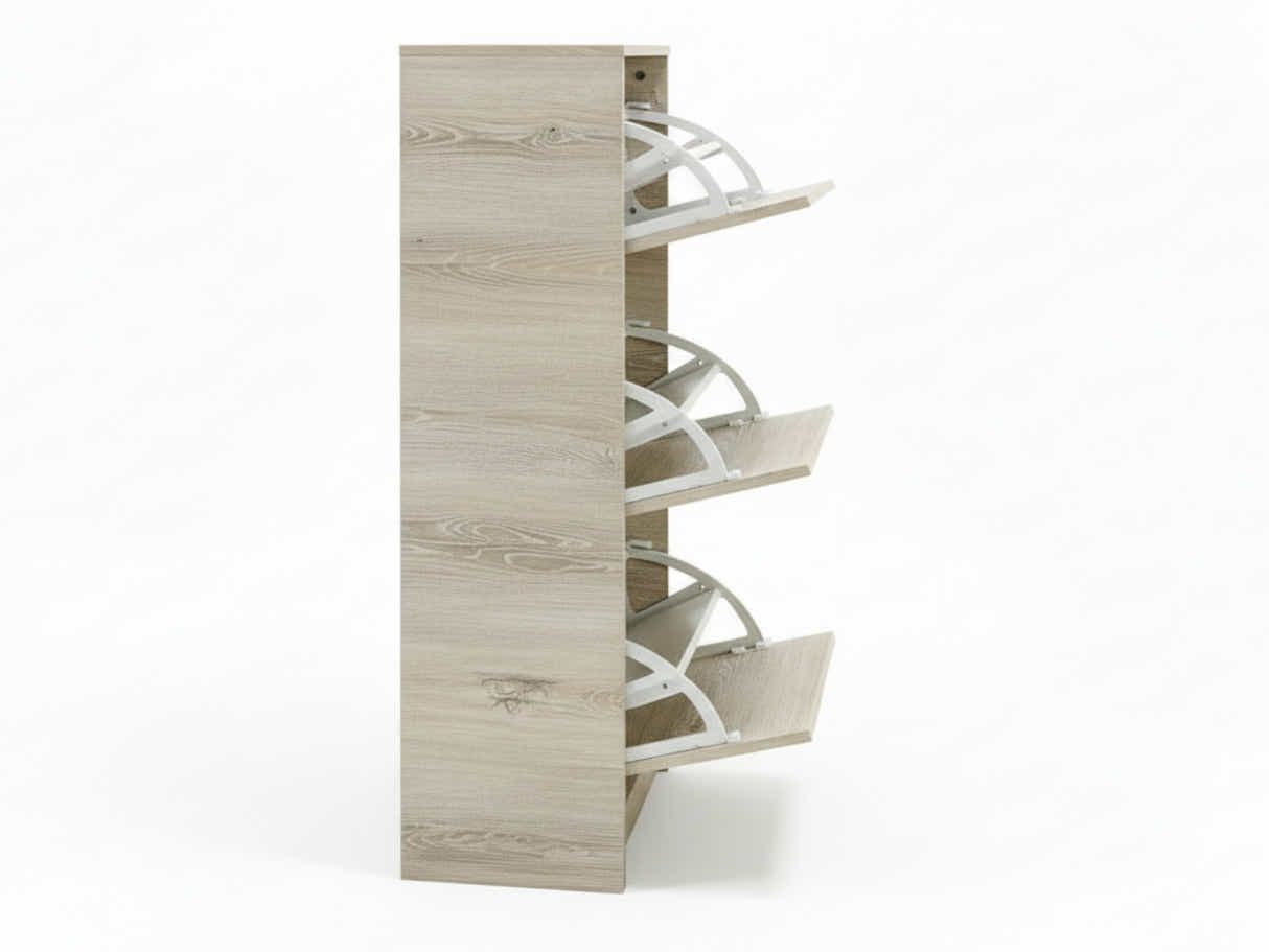 Enkel 3-Drawer Shoe Rack - Oak