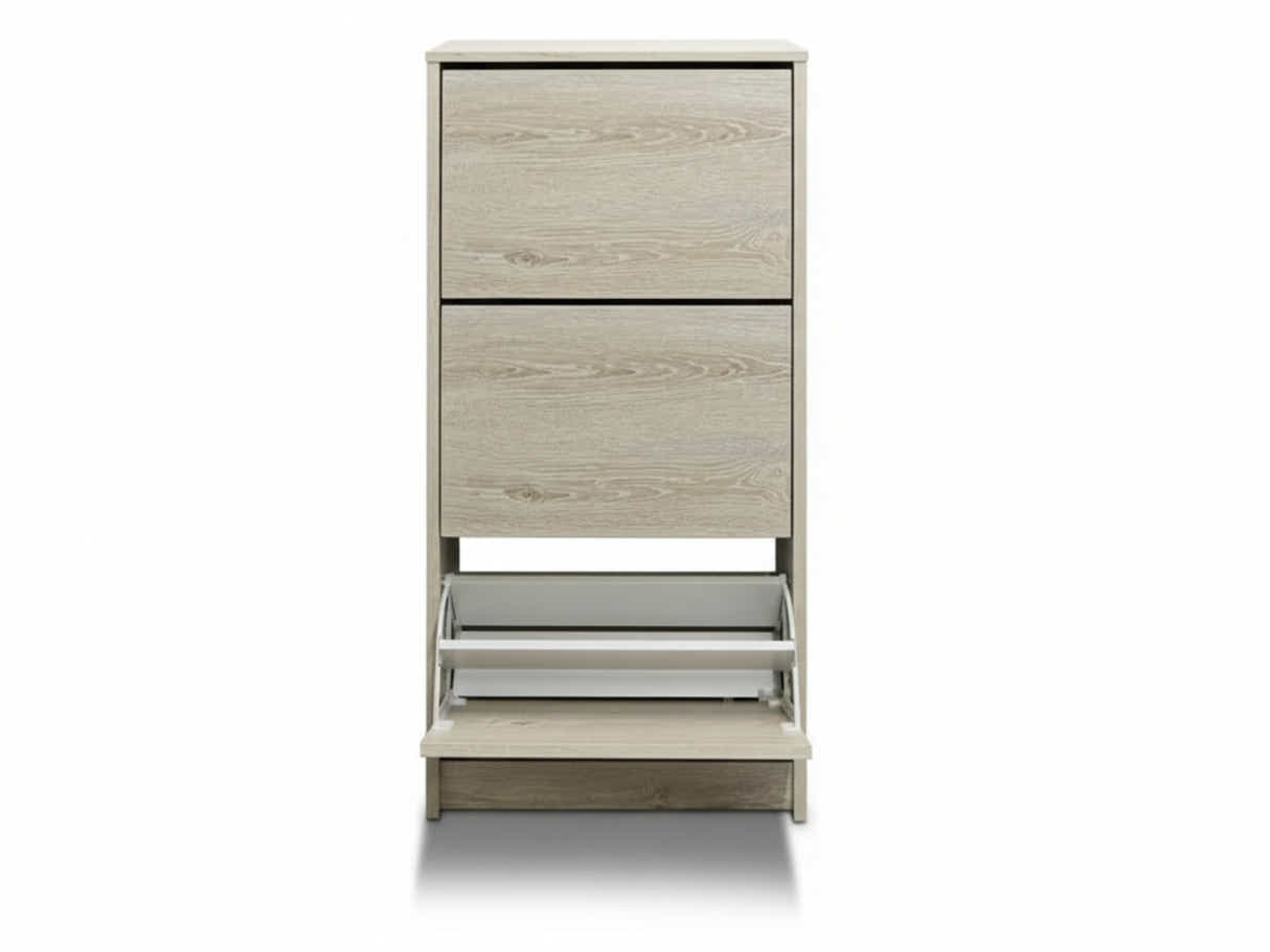 Enkel 3-Drawer Shoe Rack - Oak