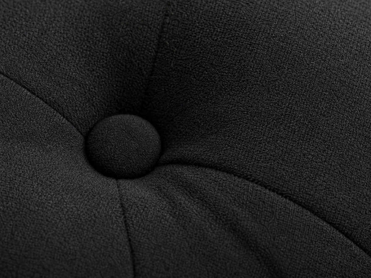 Sisco Velvet Rocker Chair - Black