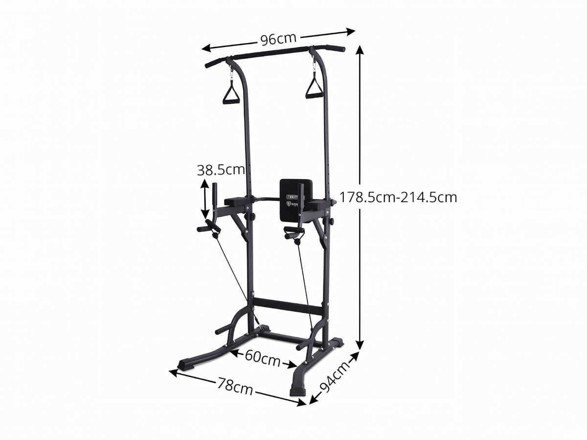 DS Power Tower 5-In-1 Pull Up Dip Stand