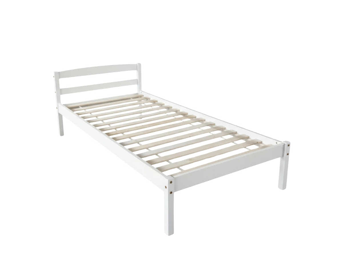 Wayford Bed Frame White - King Single