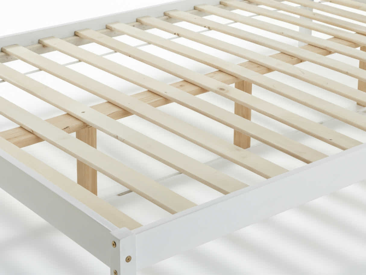 Wayford Bed Frame White & FIRM23 Mattress - Double
