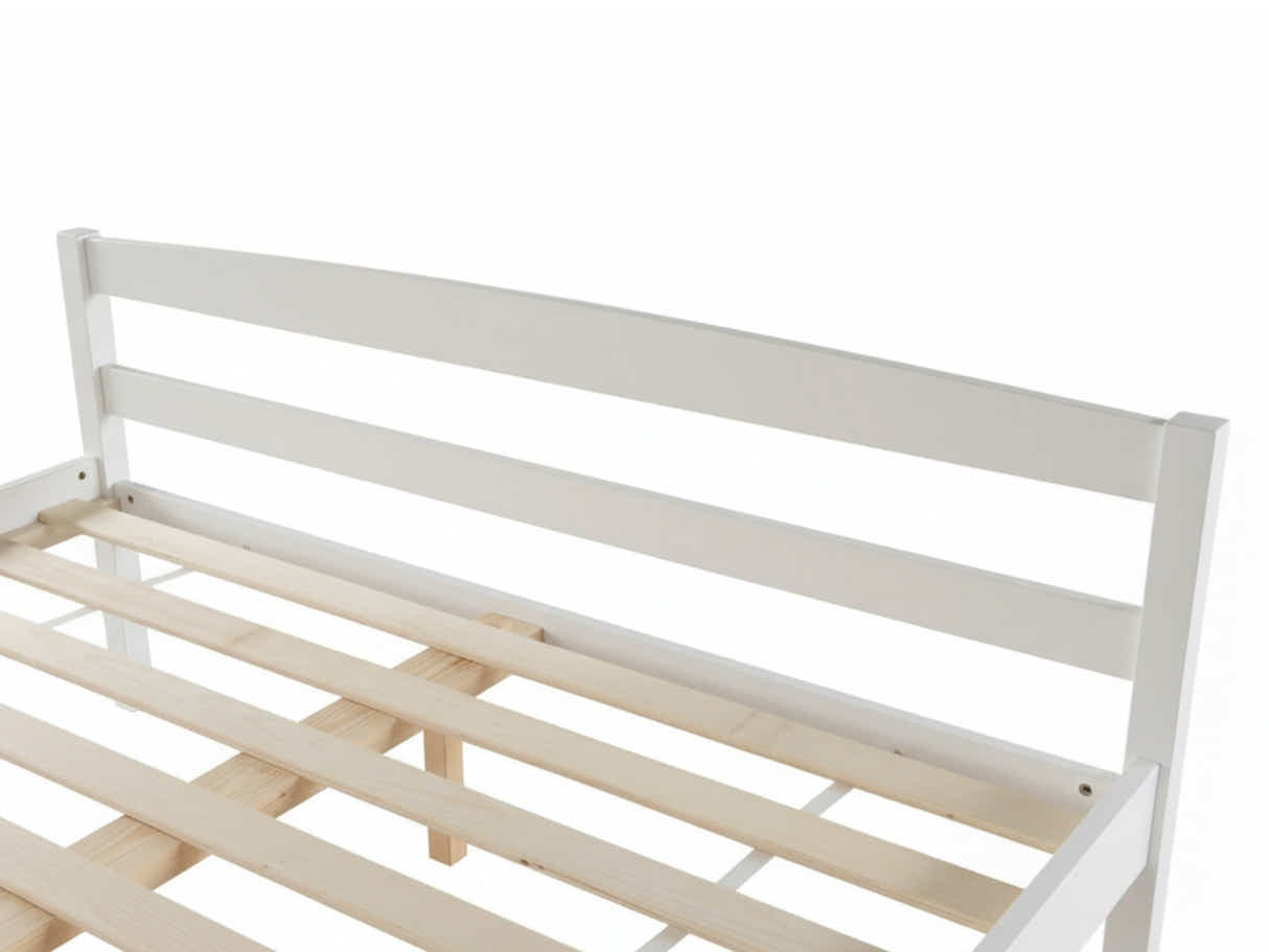 Wayford Bed Frame White & FIRM23 Mattress - Double