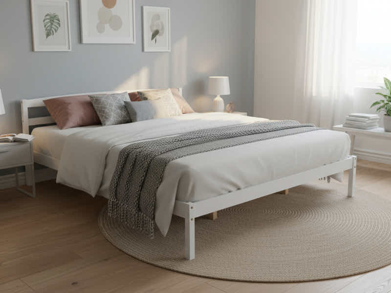 Wayford Bed Frame White - King