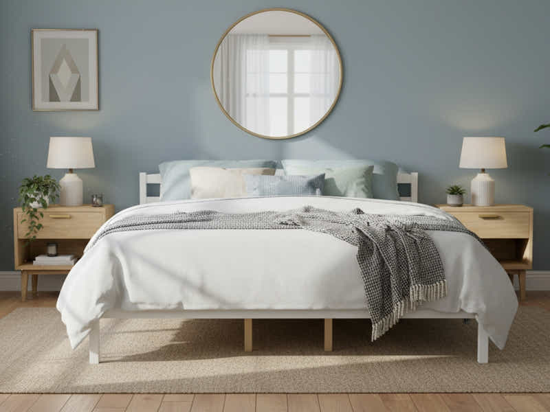 Wayford Bed Frame White - King
