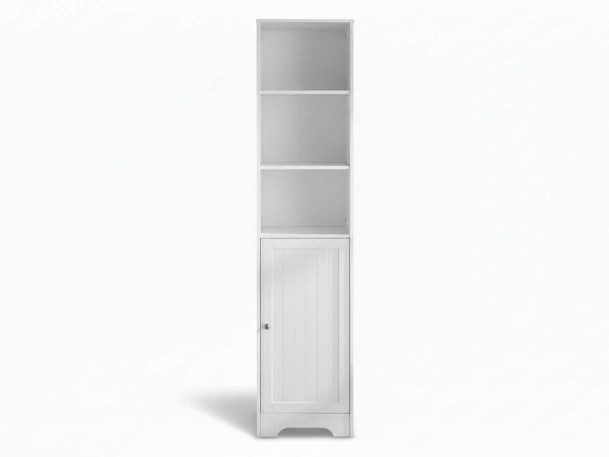 Bathroom Tower Cabinet - White