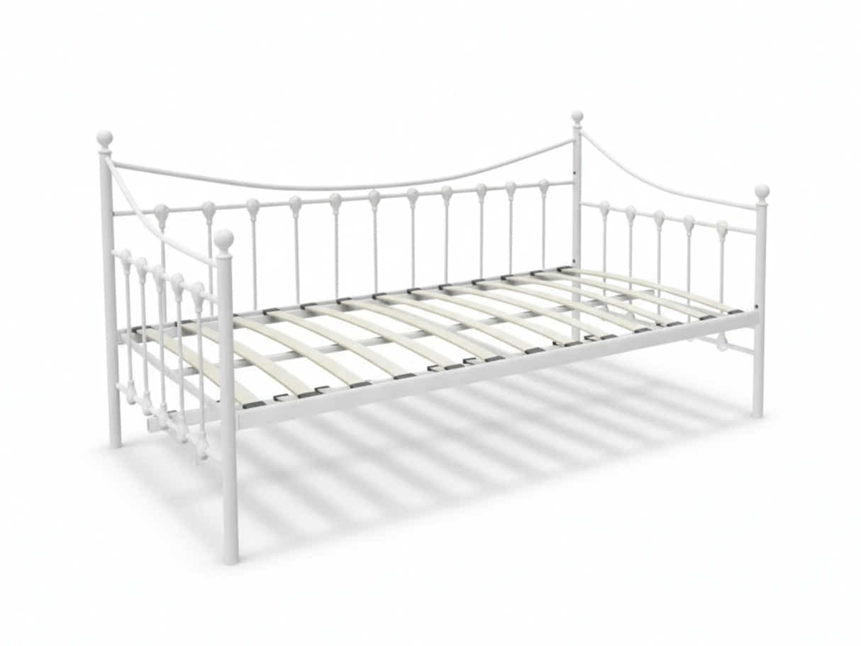 Sierra Metal Day Bed - White