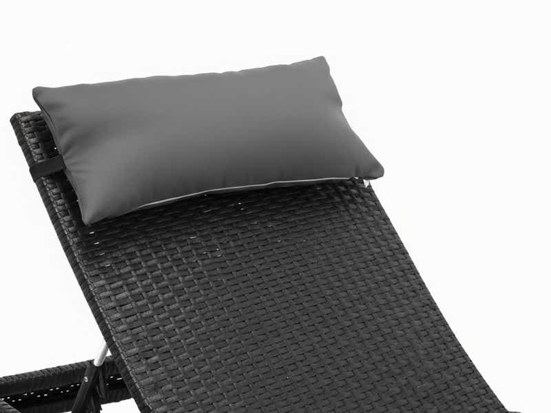 Outdoor Sun Lounger with Aluminium Frame