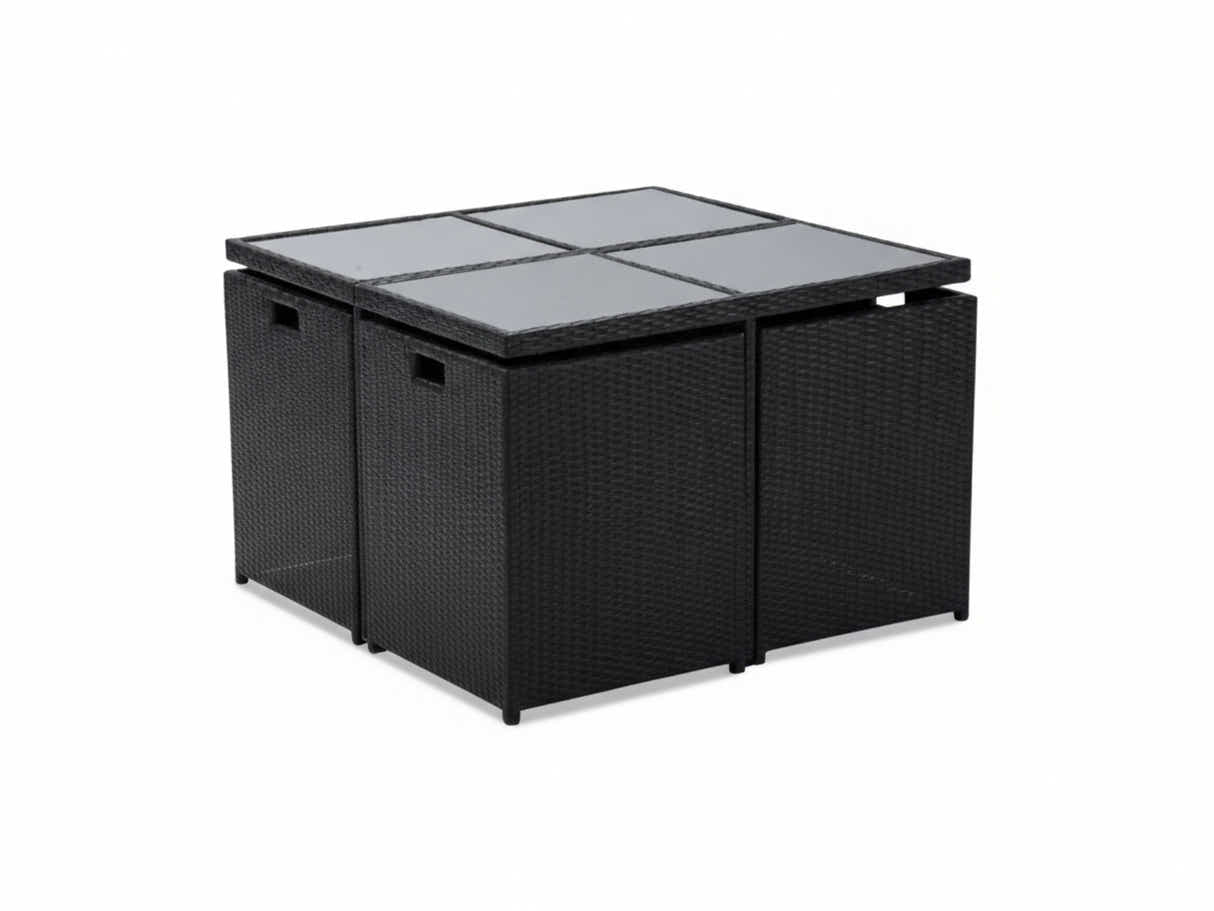 Genoa 9-Piece Aluminium Outdoor Dining Set