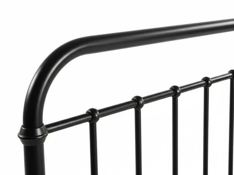 Darcy Metal Bed Frame Black & Bon21 Mattress - Single