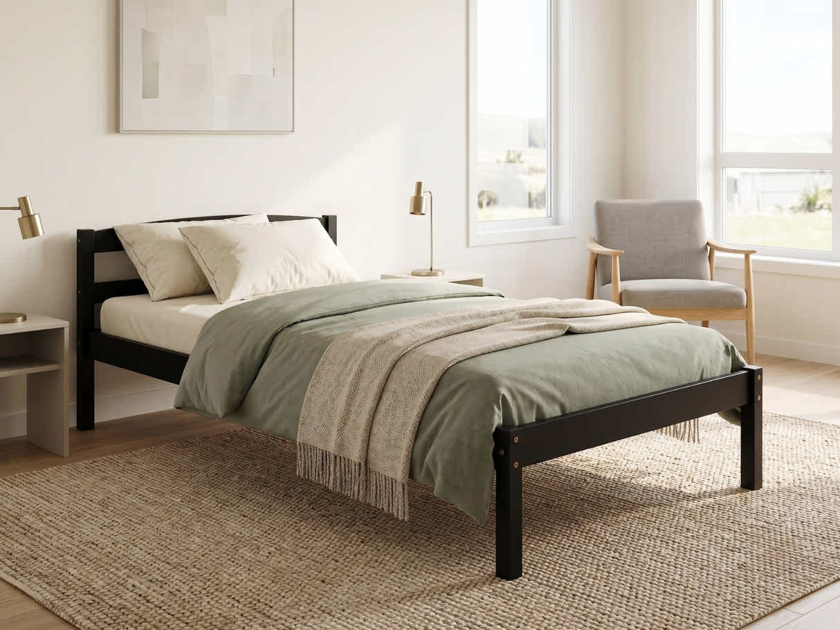 Wayford Bed Frame Black - Single