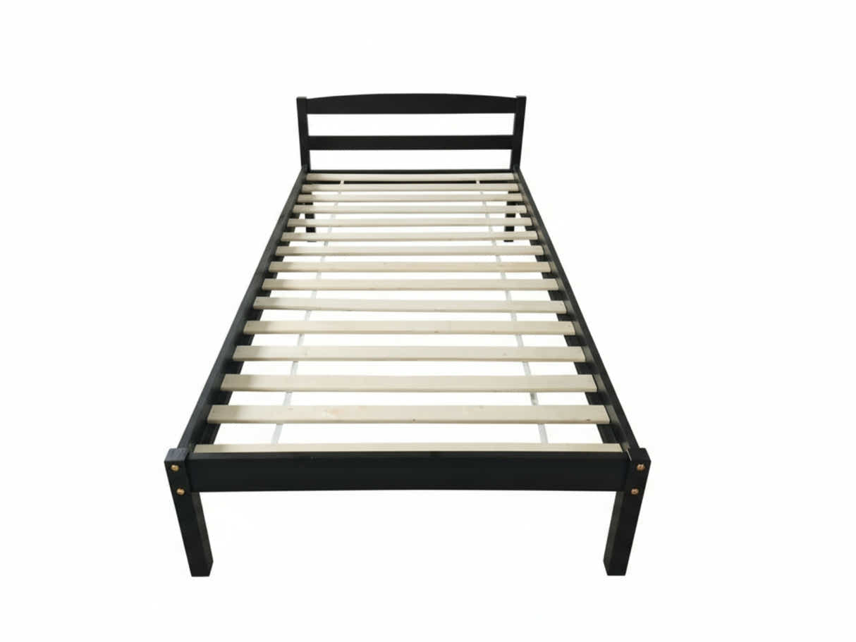 Wayford Bed Frame Black & J32 Mattress - Single