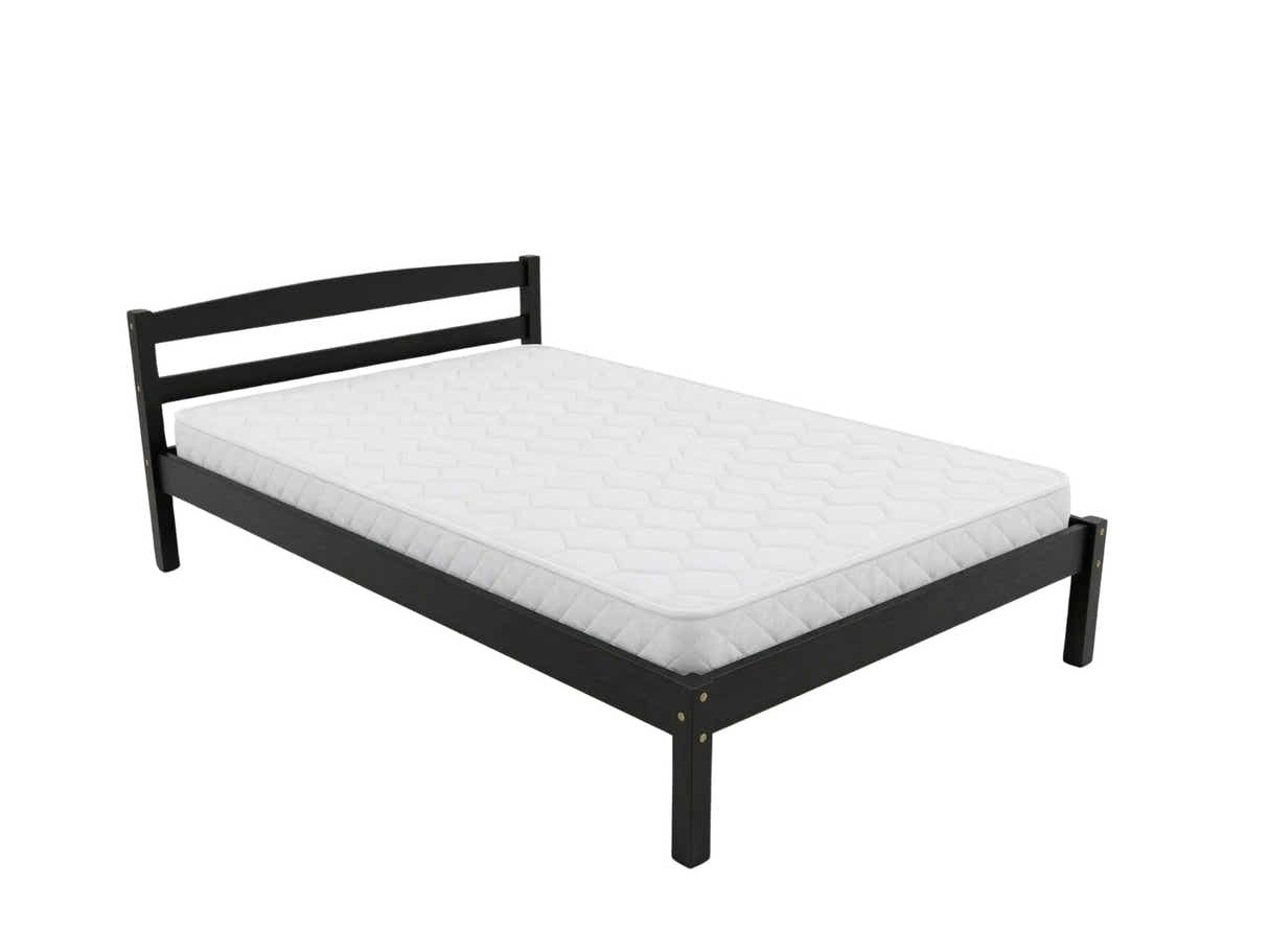 Wayford Bed Frame Black & Bon15 Mattress - King Single