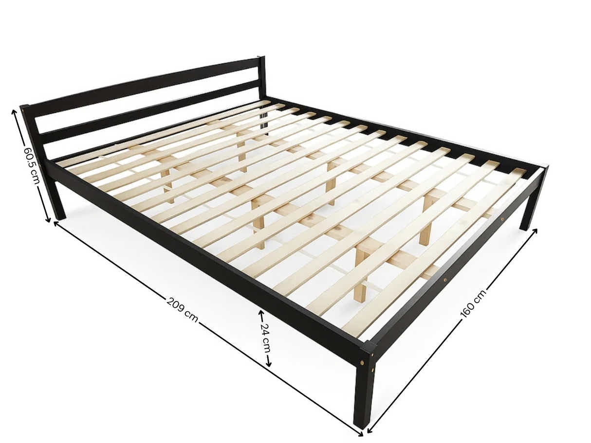 Wayford Bed Frame Black - Queen