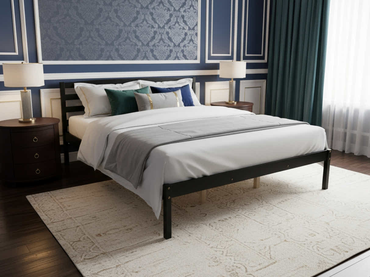 Wayford Bed Frame Black - Queen