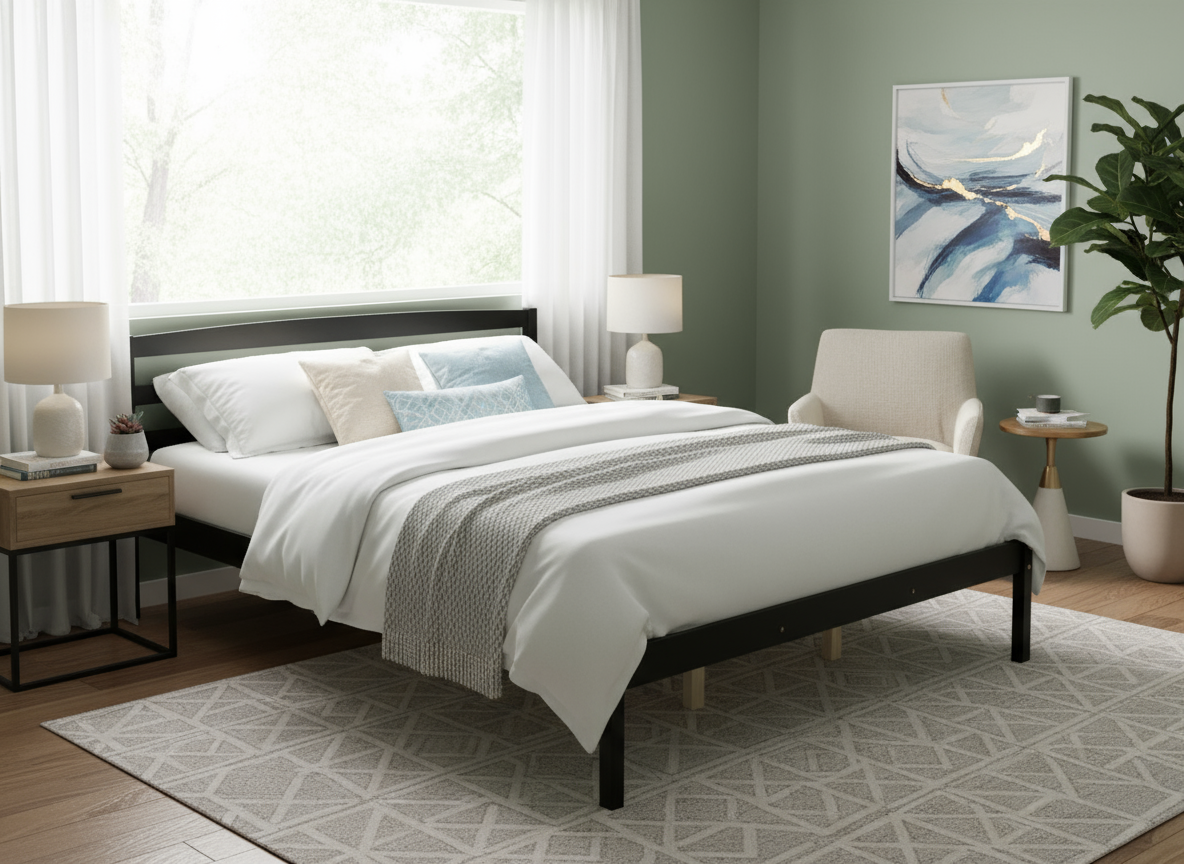 Wayford Bed Frame Black - King