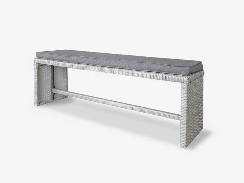 Catania 4-Piece Steel Outdoor Dining Set