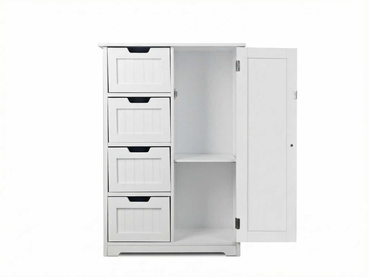 Bathroom 4-Draw Cabinet