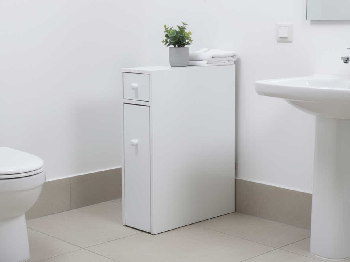 Toilet Side Cabinet