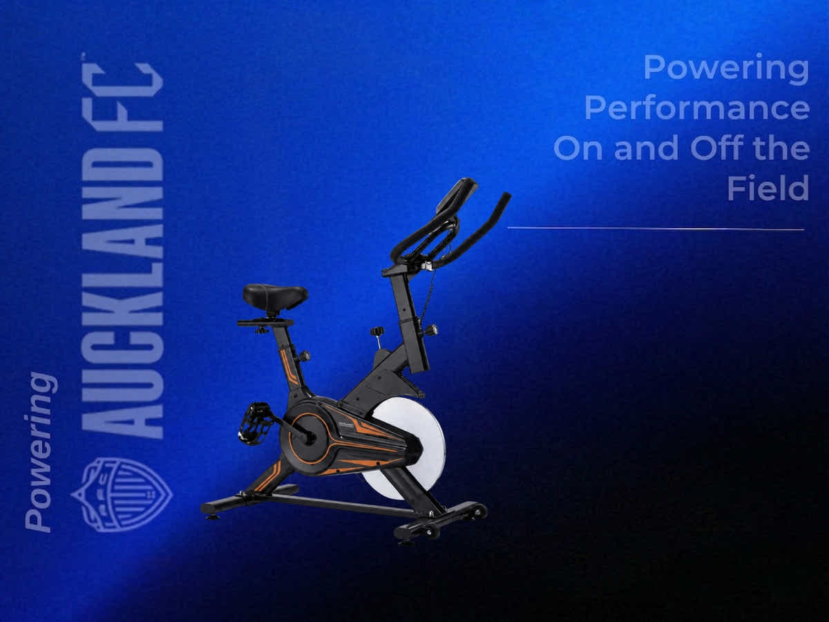 11kg Flywheel Exercise Spin Bike – Orange
