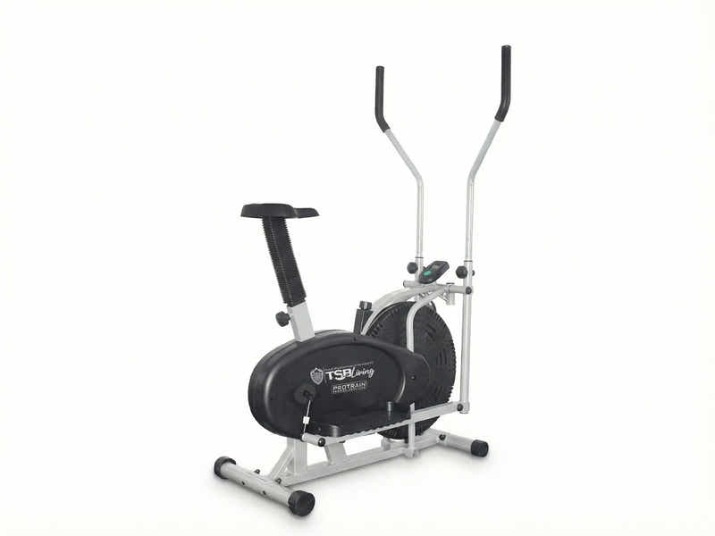 Elliptical Trainer With Saddle