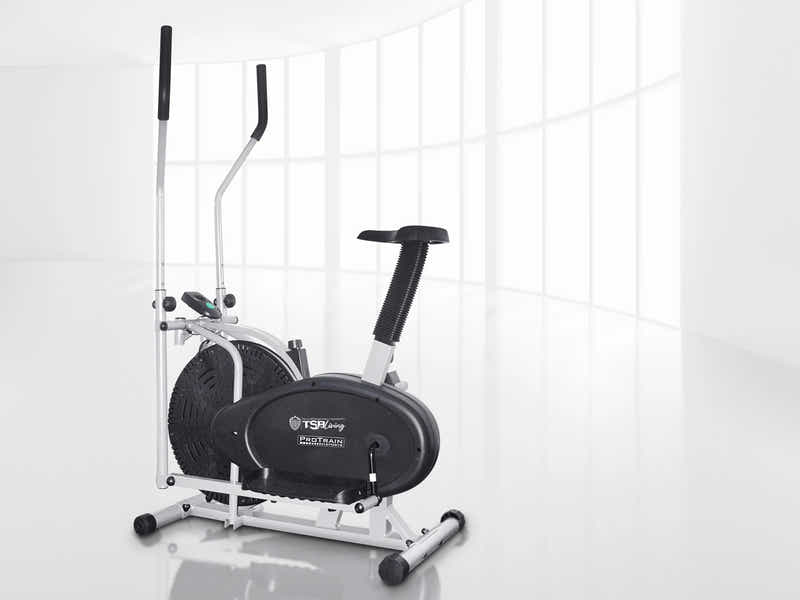 Elliptical Trainer With Saddle