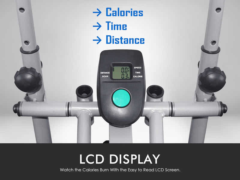 Elliptical Trainer With Saddle