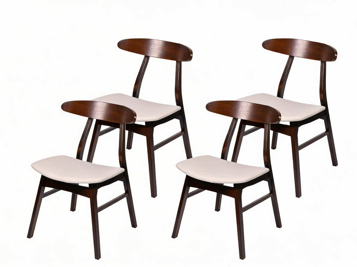 Fiesta Dining Chair Walnut - Set of 4