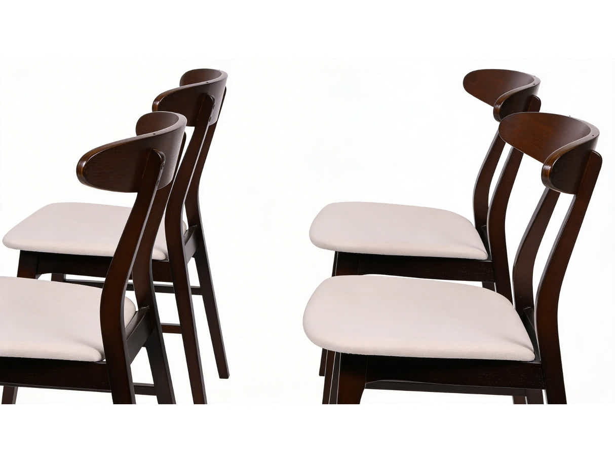 Fiesta Dining Chair Walnut - Set of 4