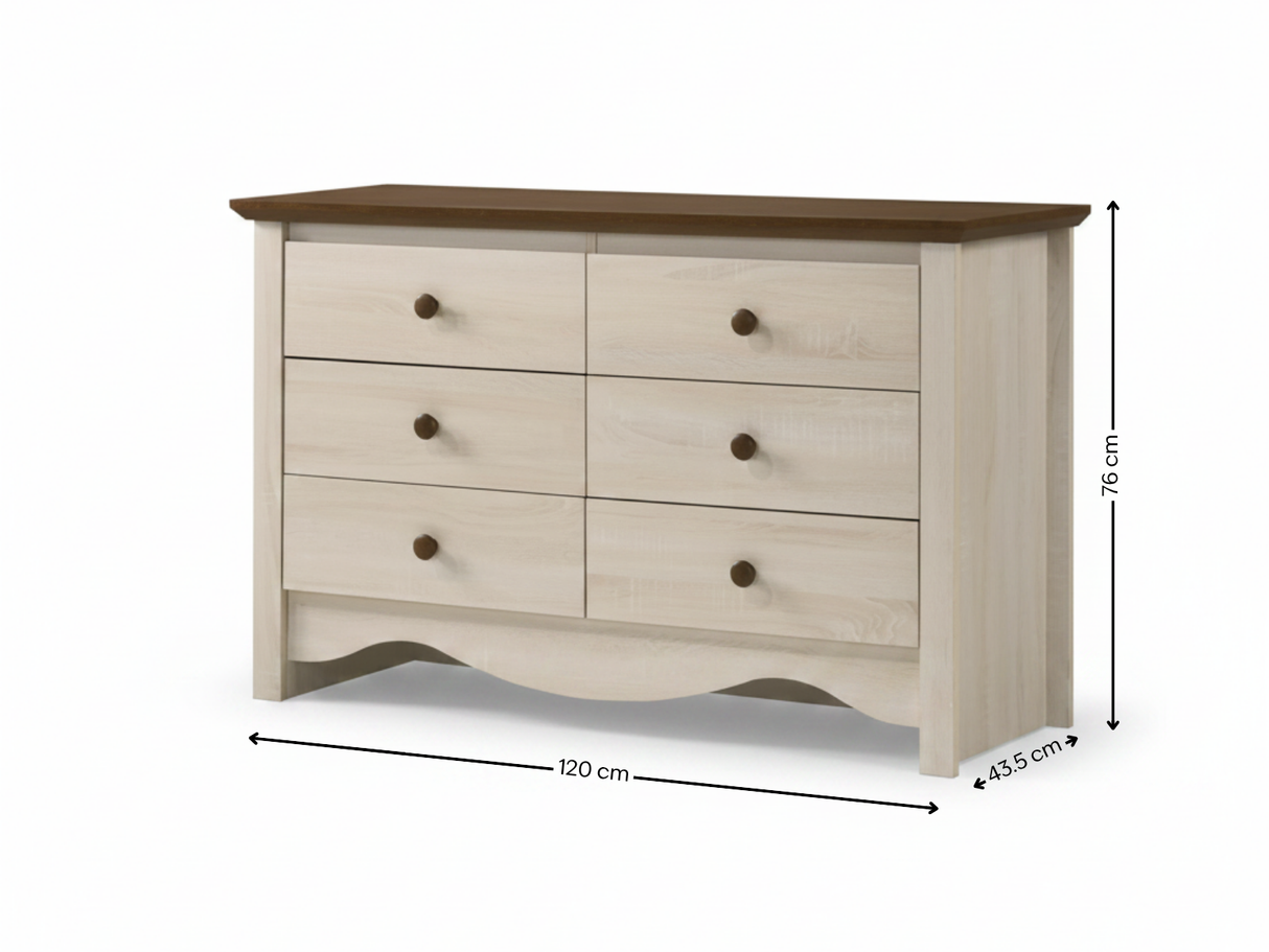 Walden 6-Drawer Chest