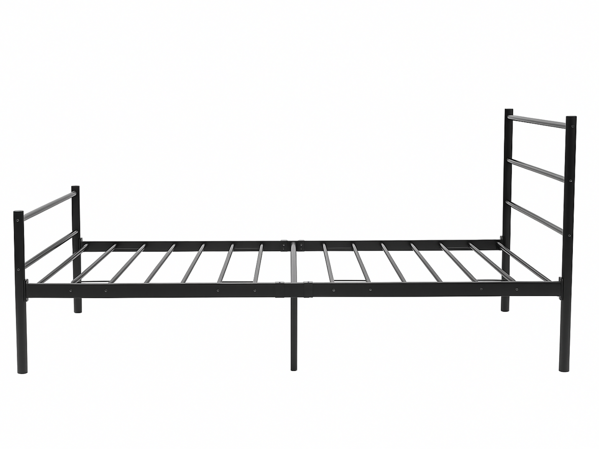 DS Sol Metal Bed Frame Black - Single